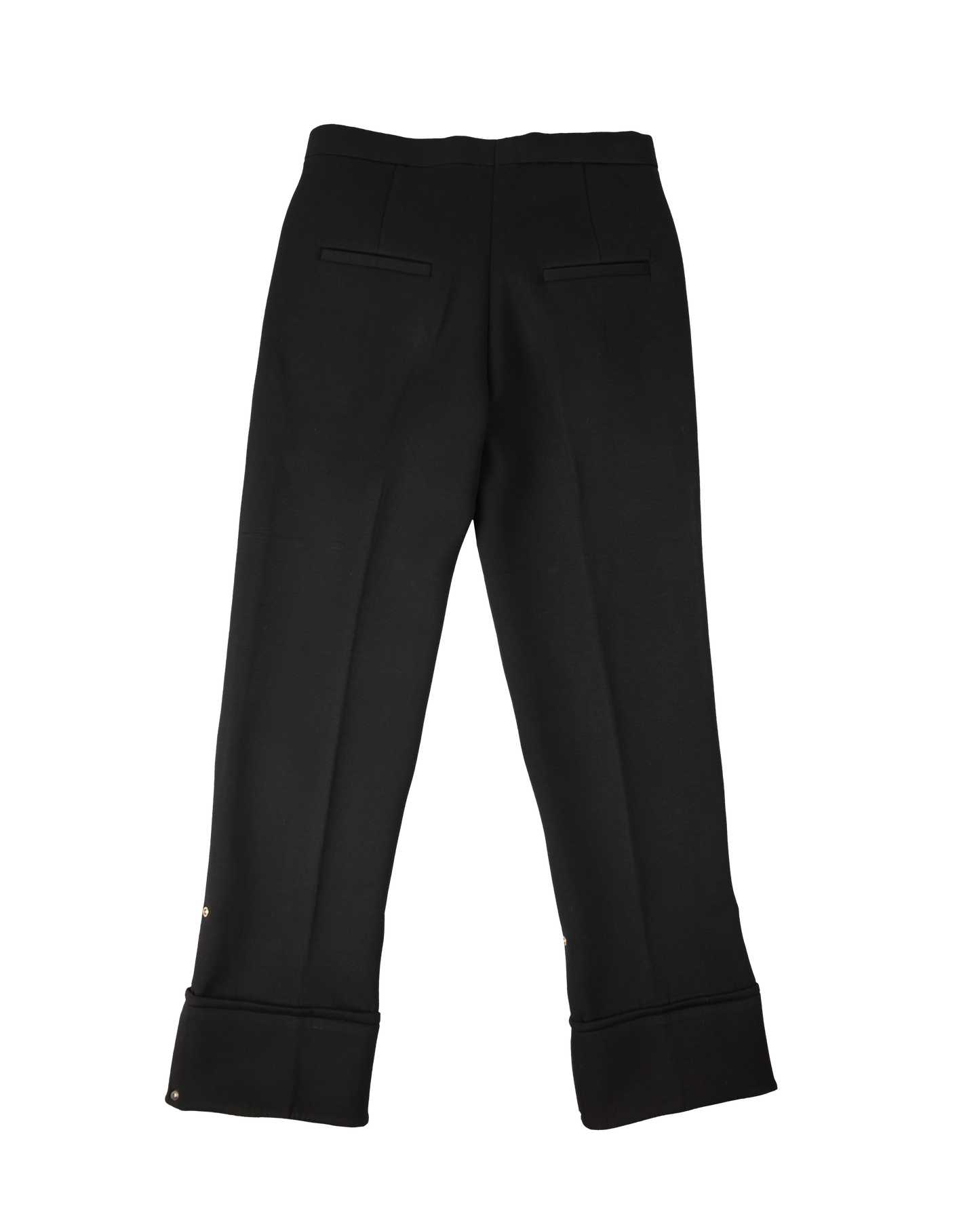 Noragi Trousers with Turn-Up Cuff