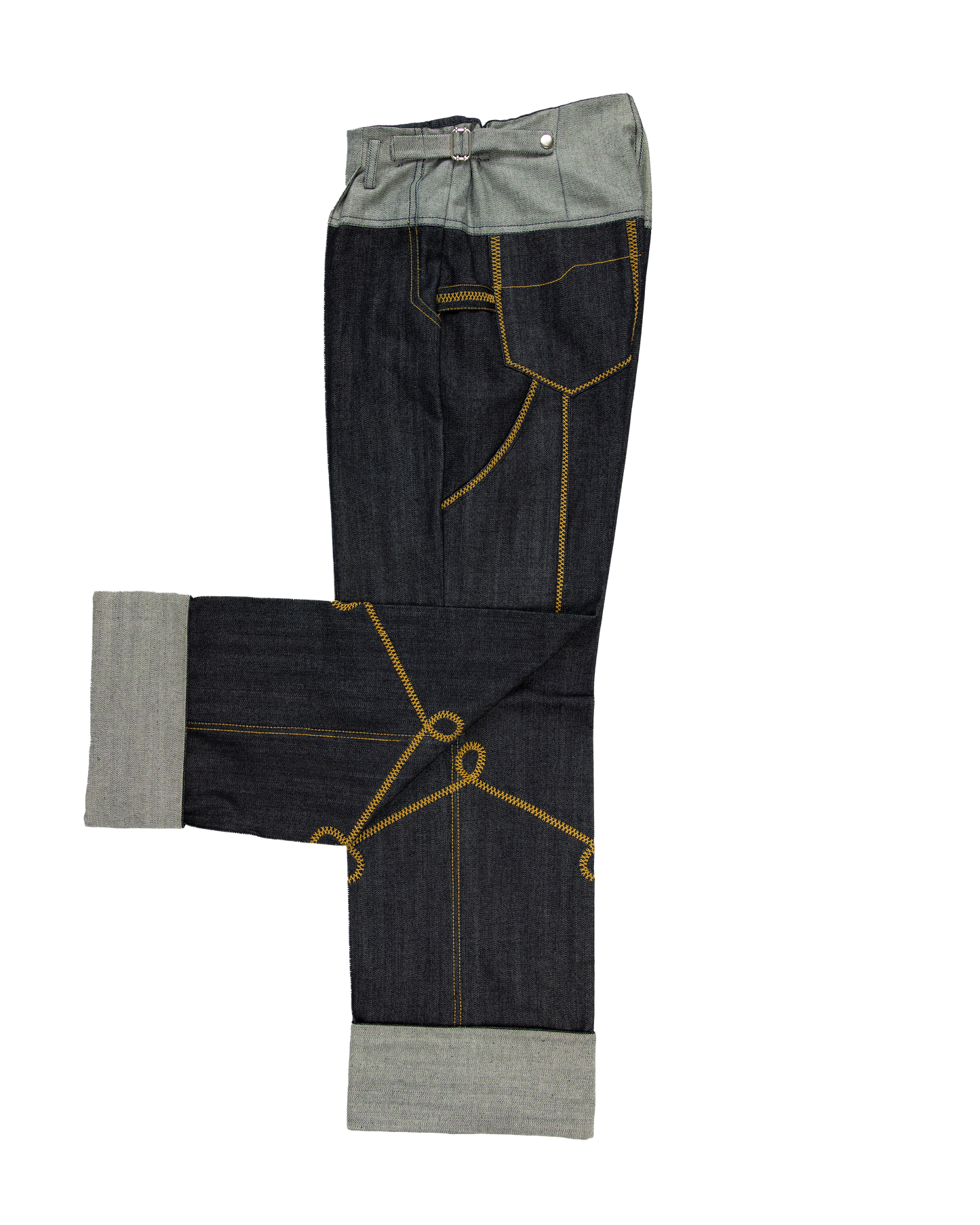 Partitioned Rodeo Trousers