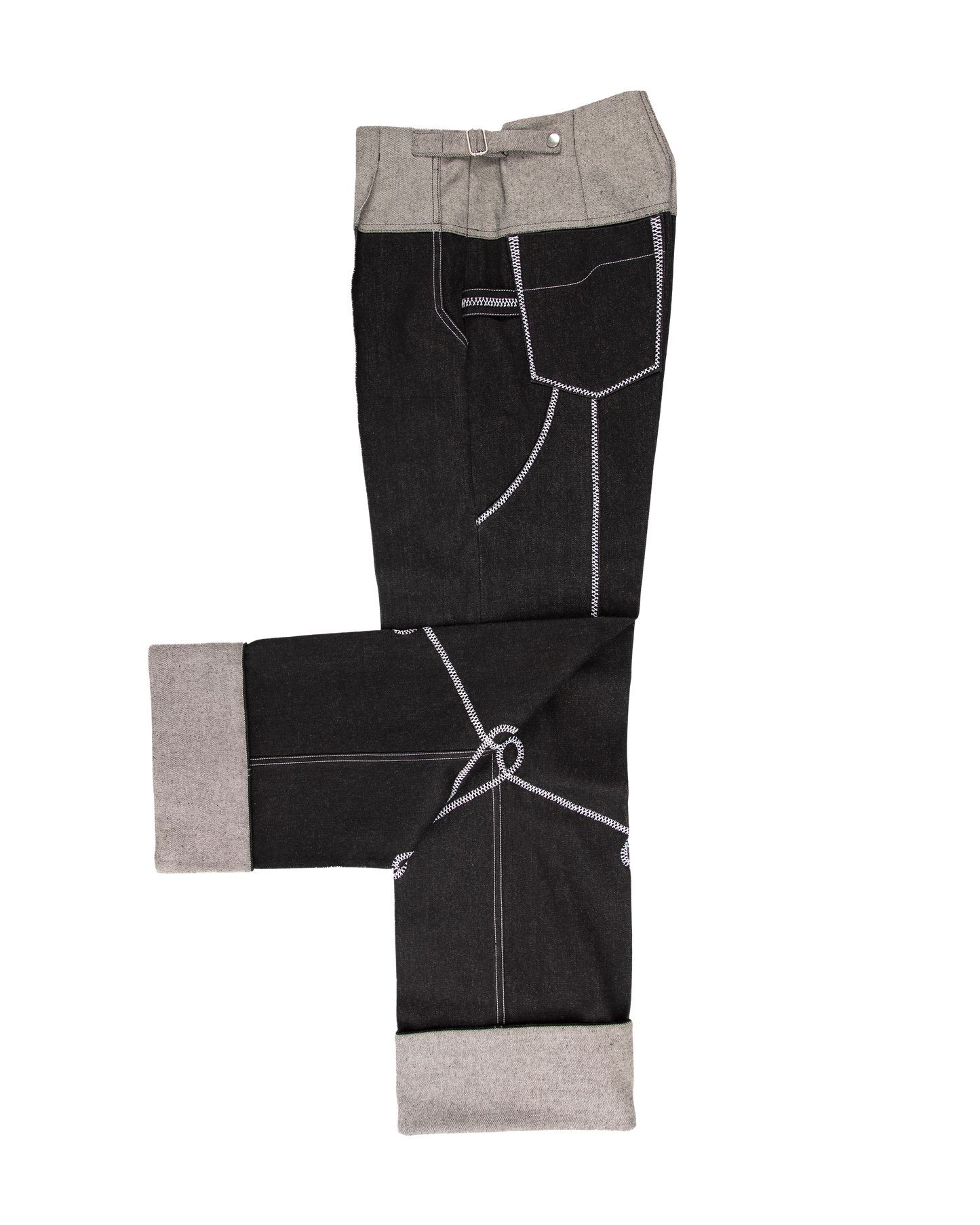 Partitioned Rodeo Trousers