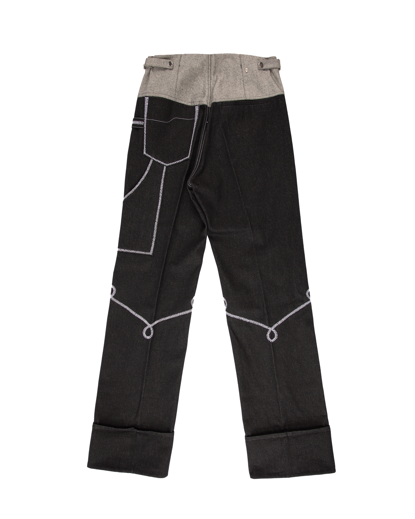 Partitioned Rodeo Trousers