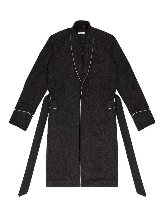 Reversible Robe with Detachable Lapel