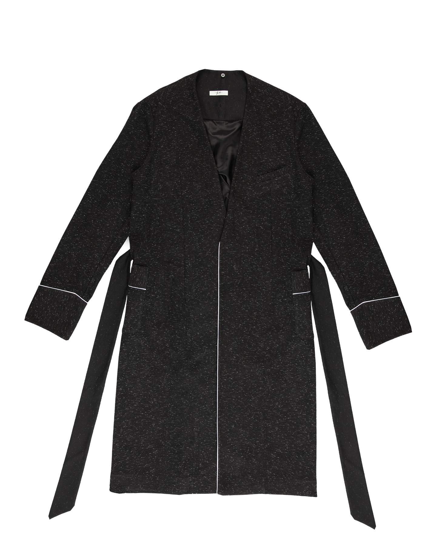 Reversible Robe with Detachable Lapel